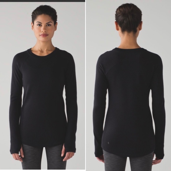 Lululemon Sit in Lotus Sweater size 8 w/tag wool